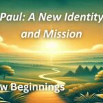 New Beginnings: Paul - A New Identity and Mission